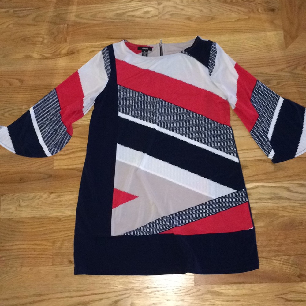 60's style Patterned business dress